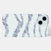 Cloudy Gray Zebra Eraser Scratch Art Case-Mate iPhone Hülle (Rückseite (Horizontal))
