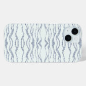 Cloudy Gray Zebra Eraser Scratch Art Case-Mate iPhone Hülle (Rückseite (Horizontal))