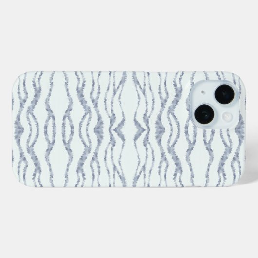 Cloudy Gray Zebra Eraser Scratch Art Case-Mate iPhone Hülle (Rückseite (Horizontal))