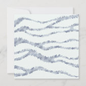 Cloudy Gray Zebra Eraser Scratch Art Karte (Vorderseite)