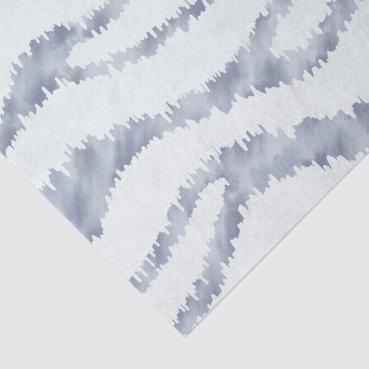 Cloudy Gray Zebra Eraser Scratch Art Seidenpapier (Ausschnitt)