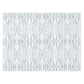 Cloudy Gray Zebra Eraser Scratch Art Tischdecke (Vorderseite (Horizontal))