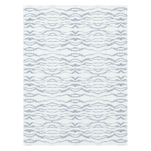 Cloudy Gray Zebra Eraser Scratch Art Tischdecke (Vorderseite)