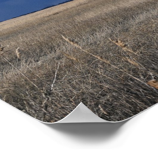 Cloudy Landscape Poster (Ecke)