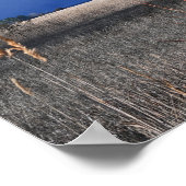 Cloudy Landscape Poster (Ecke)