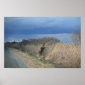 Cloudy Landscape Poster (Vorne)