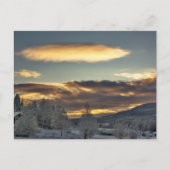 Cloudy Mothership Postkarte (Vorderseite)