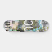 Cloudy People sammelt Kunstwerke Skateboard (Horizontal)