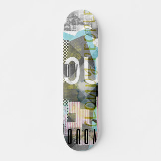 Cloudy People sammelt Kunstwerke Skateboard