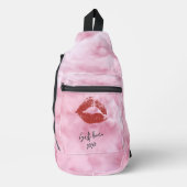 Cloudy Pink Crossbody Bag (Vorderseite)