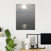 Cloudy Reflection Poster (Heimbüro)
