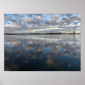 Cloudy Reflection  Poster (Vorne)