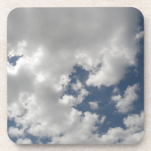 Cloudy Skies Cork Untersetzer