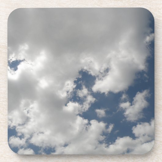 Cloudy Skies Cork Untersetzer (Vorderseite)