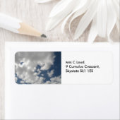 Cloudy Skies Custom Labels (Insitu)