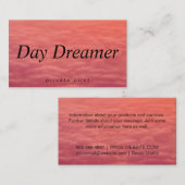 Cloudy Skies | Day Dreamer Visitenkarte (Vorne/Hinten)