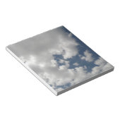 Cloudy Skies Notepad Notizblock (angewinkelt)