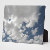 Cloudy Skies Plaque Fotoplatte (Seite)