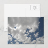 Cloudy Skies Postcard Postkarte (Vorne/Hinten)