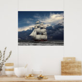 Cloudy Skies Poster (Küche)