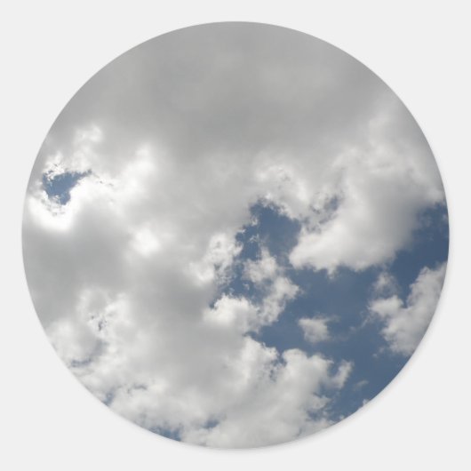 Cloudy Skies Stickers (Vorderseite)