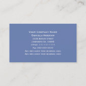 Cloudy Skies Visitenkarte (Rückseite)