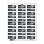 Cloudy Sky Address Labels (Vorne)