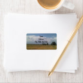Cloudy Sky Address Labels Adressaufkleber (Insitu)