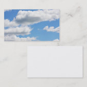 Cloudy Sky Business Cards Visitenkarte (Vorne/Hinten)