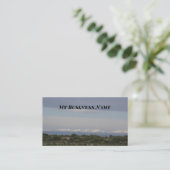 Cloudy Sky Business Cards Visitenkarte (Stehend Vorderseite)