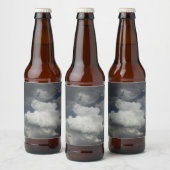 Cloudy Sky-Flaschenetikett Bierflaschenetikett (Flaschen)