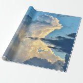 CLOUDY SKY GESCHENKPAPIER (Ungerollt)