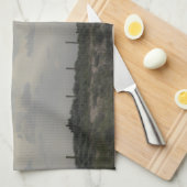 Cloudy Sky Kitchen Handtuch (Viertel Falte)