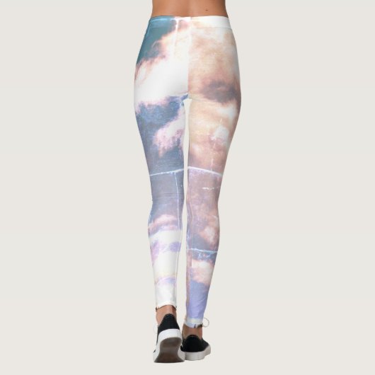 "Cloudy Sky" Leggings (Rückseite)