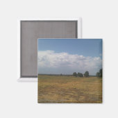 Cloudy Sky Magnet (Vorderseite/Rückseite)