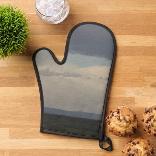 Cloudy Sky Ofenhandschuh (Oben unten)