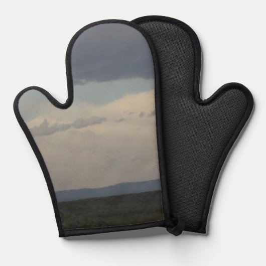 Cloudy Sky Ofenhandschuh (Vorderseite/Rückseite)
