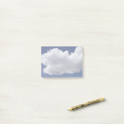 Cloudy Sky Post-It-Notes Post-it Klebezettel (Auf Schreibtisch)
