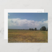 Cloudy Sky Postcard Postkarte (Vorne/Hinten)