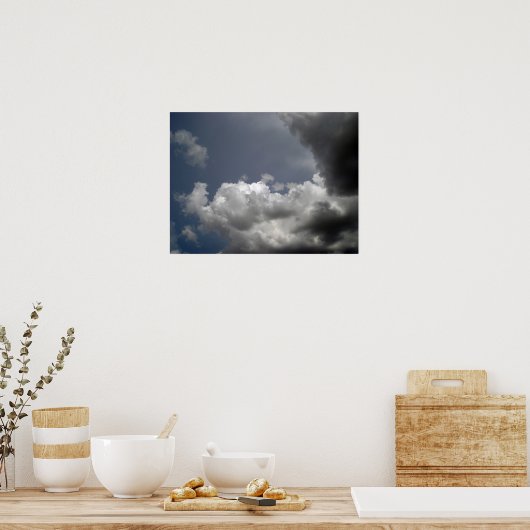 Cloudy Sky Poster (Küche)
