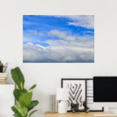 Cloudy Sky Poster/Print Poster (Heimbüro)