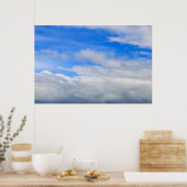 Cloudy Sky Poster/Print Poster (Küche)