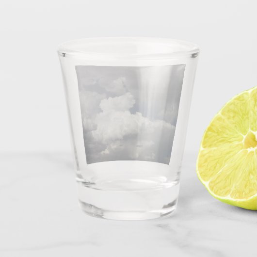 Cloudy Sky Schnapsglas (Rückseite)