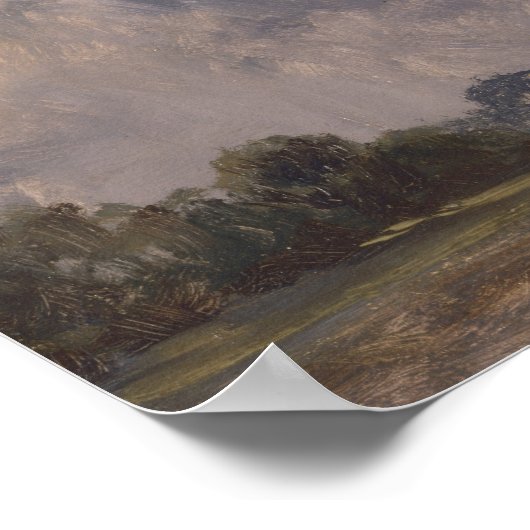 Cloudy Sky Study - John Constable Poster (Ecke)