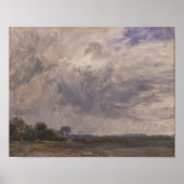 Cloudy Sky Study - John Constable Poster (Vorne)