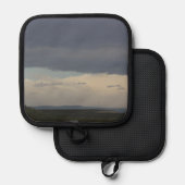 Cloudy Sky Topflappen (Vorderseite/Rückseite)