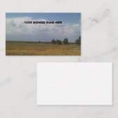 Cloudy Sky Visitenkarten Visitenkarte (Vorne/Hinten)