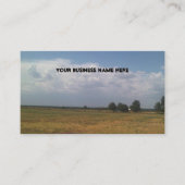 Cloudy Sky Visitenkarten Visitenkarte (Vorderseite)
