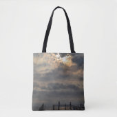 Cloudy Sunrise von Shirley Taylor Tasche (Vorderseite)