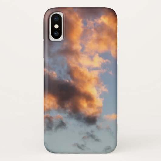 Cloudy Sunset iPhone Case (Rückseite)